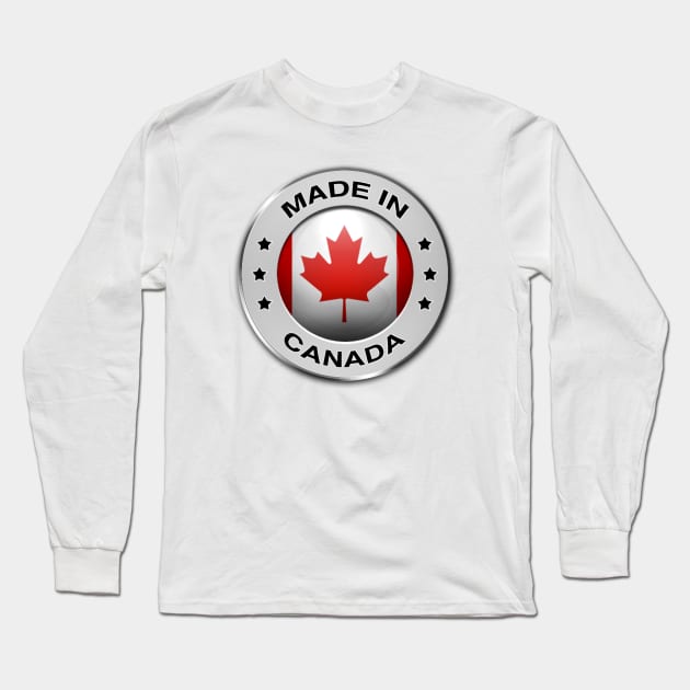 FLAG OF CANADA Long Sleeve T-Shirt by gold package